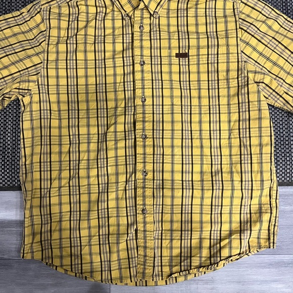 Carhartt Other - Carhartt Yellow Checkered Men's Shirt